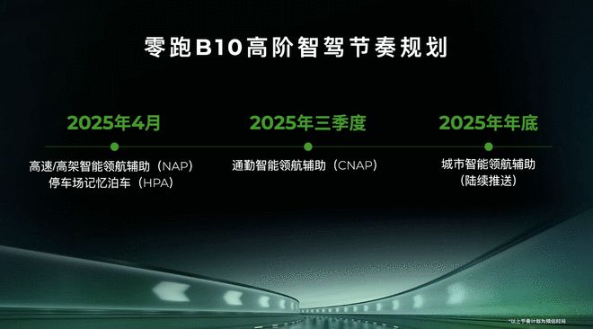 11万即搭载激光雷达 零跑B10上市售9.98万起4