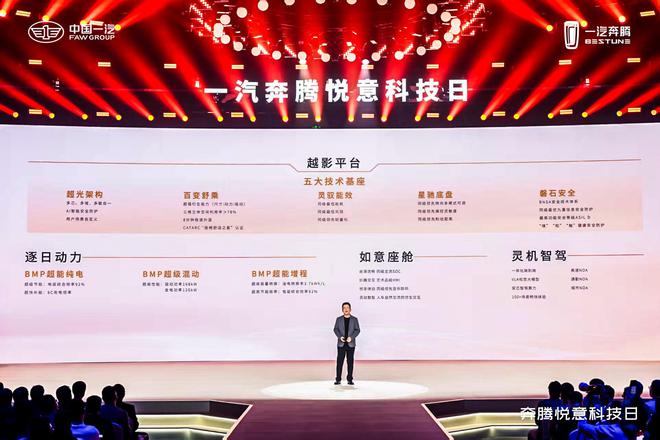 发布全新新能源技术集群，一汽奔腾悦意07/03亮相5