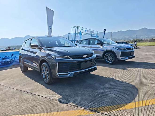 运动化套件上身 吉利缤越L超越版限时售价7.48万元3