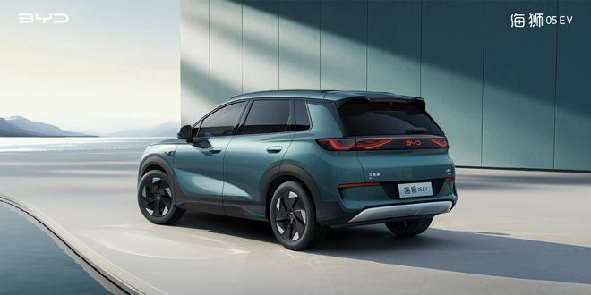 海洋网全新纯电SUV 比亚迪海狮05 EV于3月25日上市5