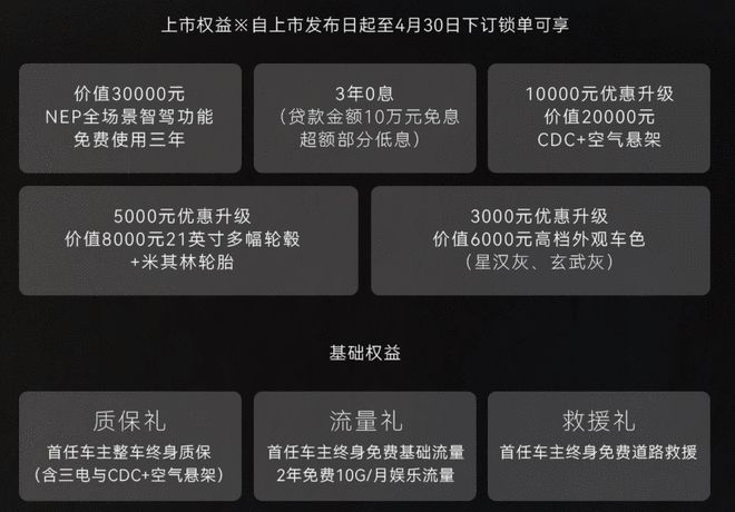 2025款星纪元ET纯电上市 猎鹰智驾三年免费使用4