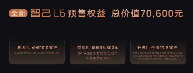 技术卷王再上强度 新智己L6预售21.99万起3