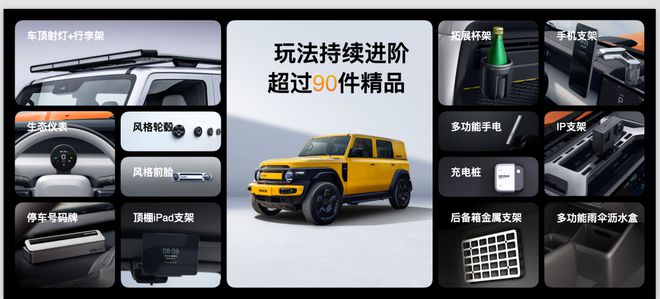 iCAR V23改装生态发布 复古套件多元选装亮相6