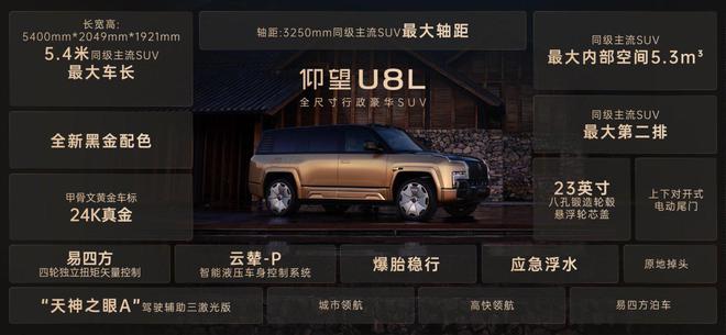 仰望U8L申报信息曝光 或将以全新配色于粤港澳大湾区车展亮相6