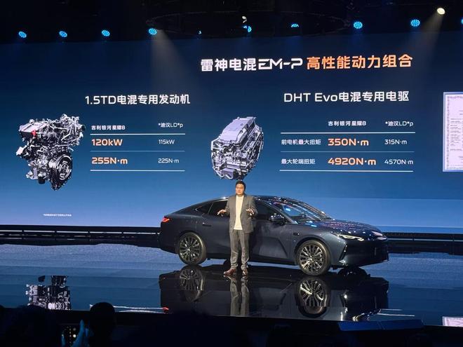 全系搭载千里浩瀚智驾 吉利银河星耀8预售13.98万起21