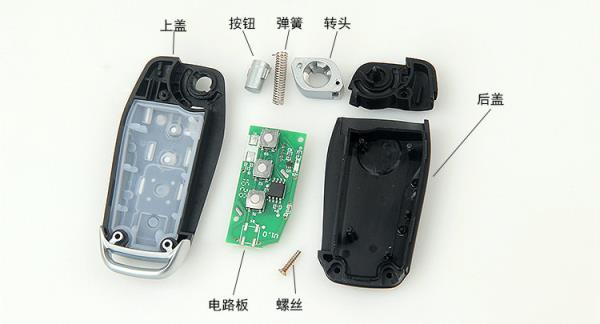 汽车遥控钥匙怎么拆开