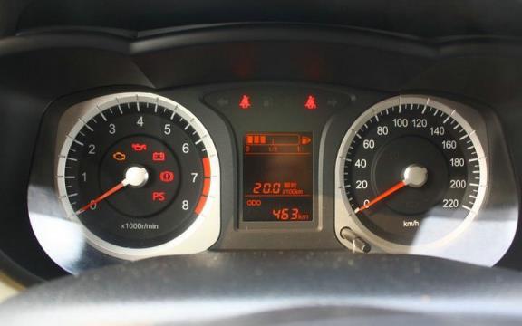 启辰R50水温表在哪里